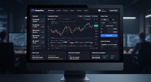 AirflowFX Markets dashboard interface